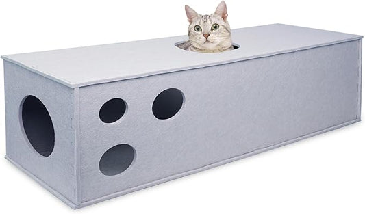 PETKARAY Cat Tunnel, Original Cat Hideaway Cave by PETKARAY