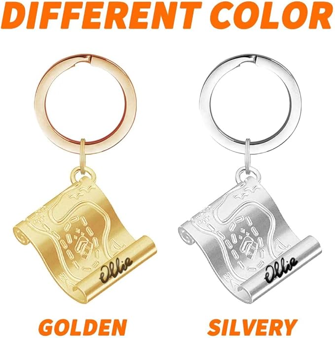 Dogs ID Tags Personalized Front and Back Engraving Brass Adventure Map Shape - Image 4