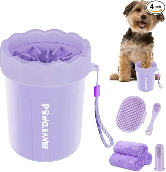 Professional 7 in 1 Dog Paw Cleaner by Comotech