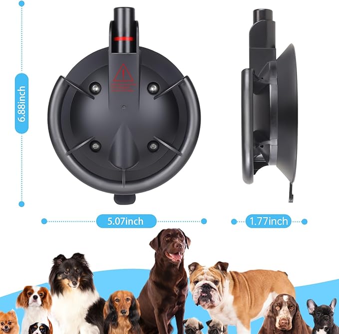 HLOGREE Heavy Duty Dog Bathing Suction Cup - Image 7