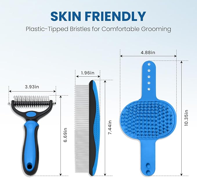 Double-Sided Pet Grooming Rake - Image 5