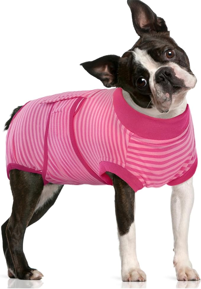 FUAMEY Recovery Suit for Dogs After Surgery, Soft Breathable Dog Bodysuit by FUAMEY