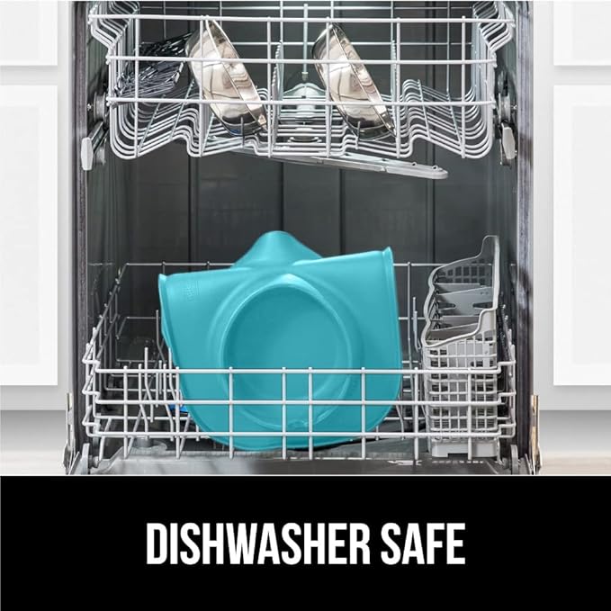 GORILLA GRIP Feeding Mat Bowl Set, 3 Cup 100% Waterproof BPA Free Silicone - Image 7