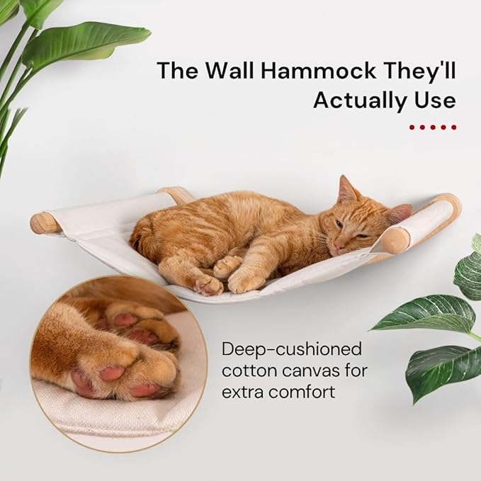 7 Ruby Road Alto Cat Wall Hammock Set — Wall Mounted Cat Shelves & Furniture - Image 2