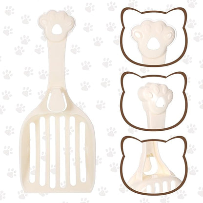 COMNICO Cat Litter Scoop, Durable Plastic Kitty Litter Sifter Scooper - Image 4