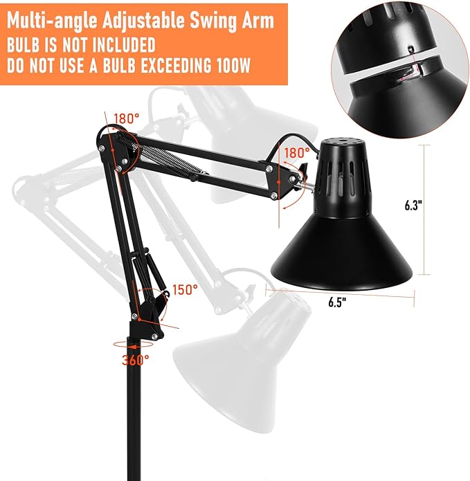 Reptile Heat lamp Reptile Light Fixture - Image 3
