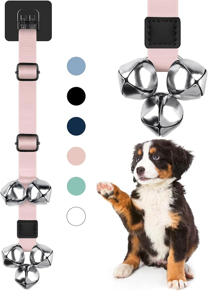 COOYOO Dog Doorbells, Adjustable Potty Training Dog Bells, Upgraded by COOYOO