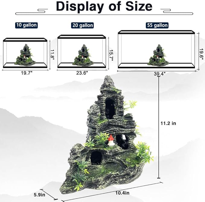 Aquarium Decorations Large and Tall Large Aquarium Decoration - Image 3