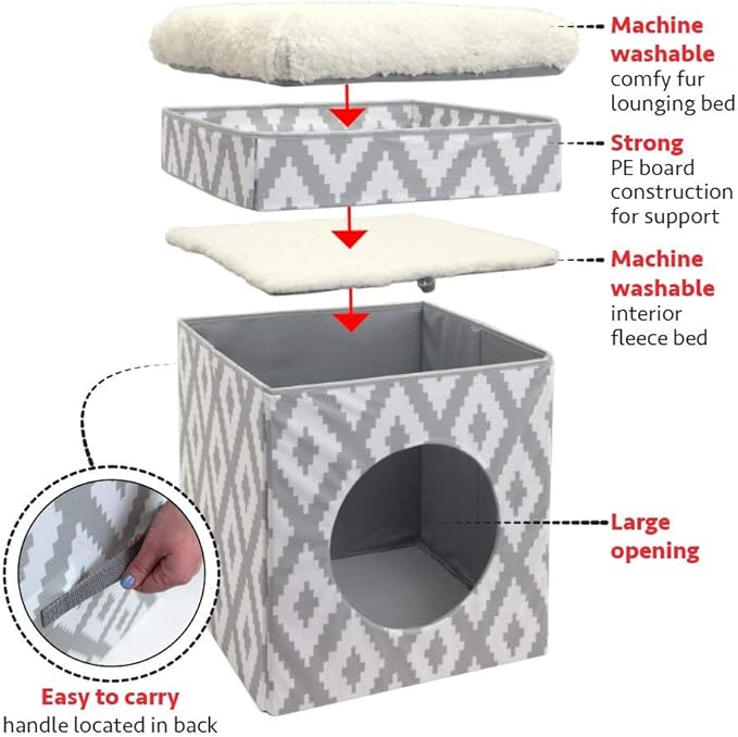 Kitty City Indoor Cat Cube Furniture - Image 4