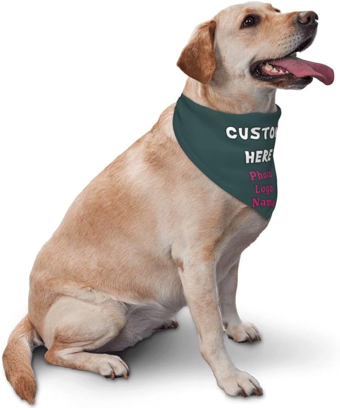 Personalized Dog Scarf Custom Pet Scarf - Image 2