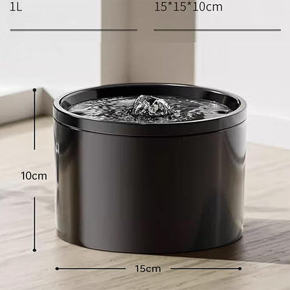 Ceramic Cat Water Fountain 33.82oz/1L Automatic Super Silent Pet Drinking - Image 5