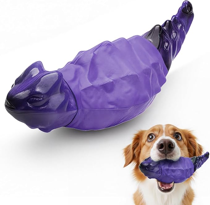 Dog Chew Toys for Aggressive Chewers, Indestructible Lizard Shape Tough Dog Toy by ZelingHTL