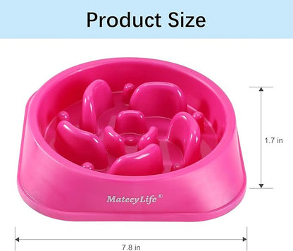 MateeyLife Slow Feeder Dog Bowls 2PCS, Anti-Choking Puzzle Dog Food Bowls - Image 3