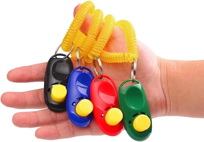 Coolrunner 7pcs 7 Color Universal Animal Pet Dog Training Clicker - Image 4