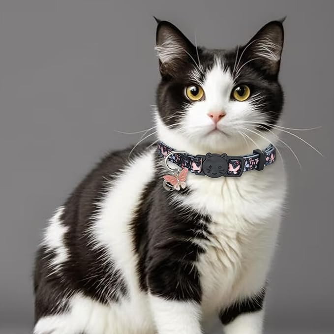 Cat Collar Breakaway, 2 Pack Cotton Kitten Collars - Image 7