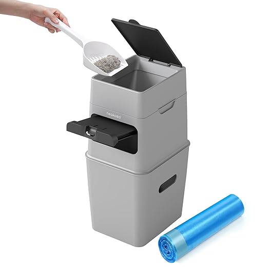 Neakasa PooGuard Litter Disposal Bin, 9.2L Trash Can - Image 2