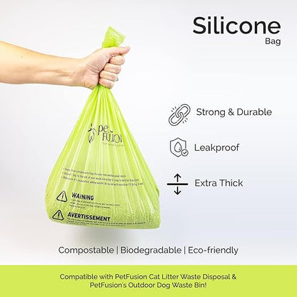 PetFusion Replacement Waste Bags Cat Litter Disposal & Outdoor Waste Disposal. - Image 5
