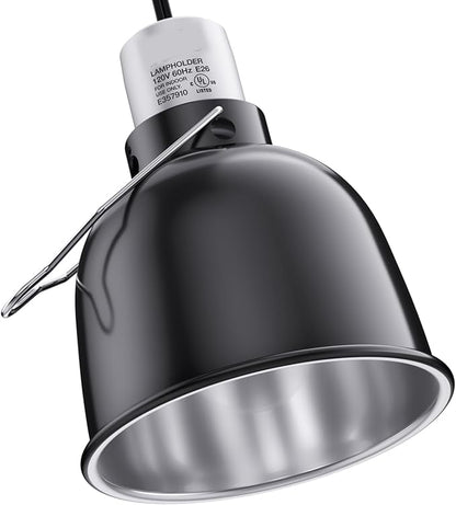 MRREPTILE Reptile Light Fixture – 5.5'' Deep Dome Lamp by MrReptile%C2%AE