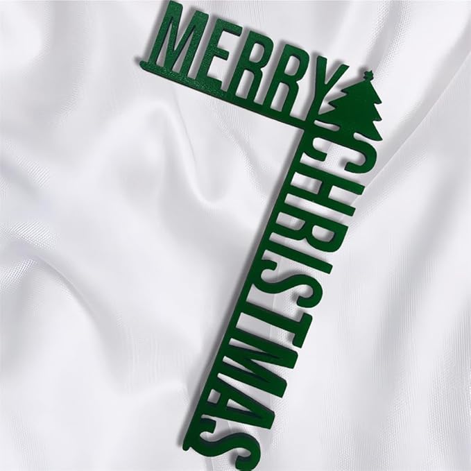 Christmas Door Topper Holiday Home Decor Funny Snowman Santa Claus Top Door - Image 2