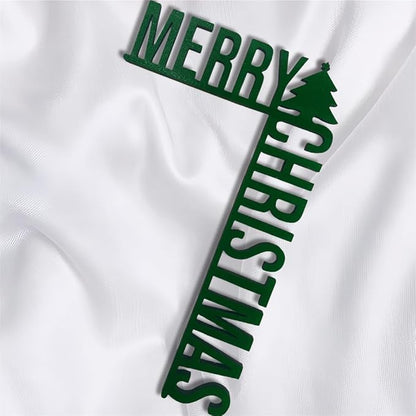 Christmas Door Topper Holiday Home Decor Funny Snowman Santa Claus Top Door - Image 2