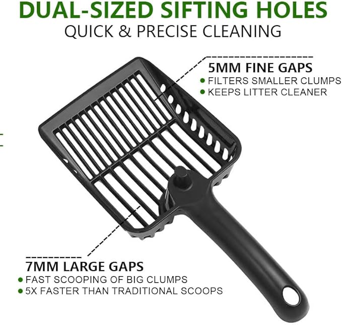 [2026 Version XXL Large Pooper Scooper, Heavy Duty Cat Litter Scooper - Image 5