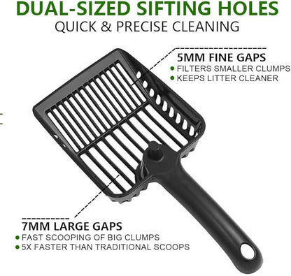 [2026 Version XXL Large Pooper Scooper, Heavy Duty Cat Litter Scooper - Image 5