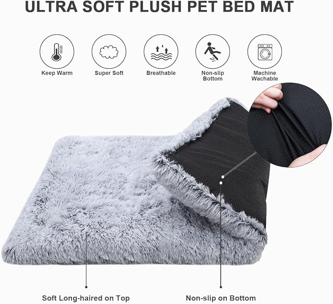 Vonabem Medium Dog Bed Washable, Soft Puppy Crate Beds - Image 5