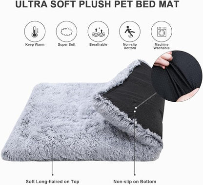Vonabem Large Dog Bed Crate Pad 36 inch, Washable Pet Beds Medium Small Sized - Image 4
