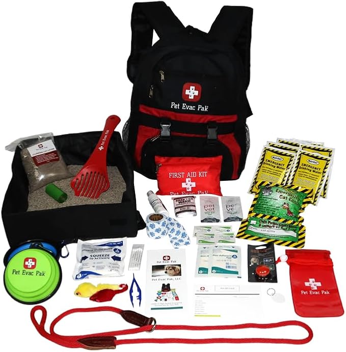 Pet Emergency Kit for Cats by Pet+Evac+Pak