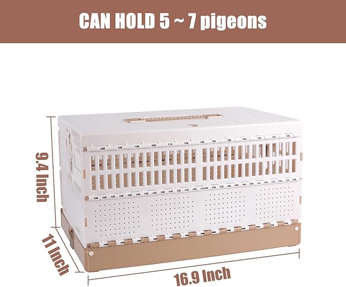 Plastic Foldable Pigeon Cage - Image 2