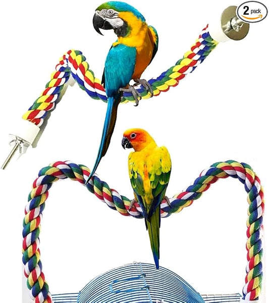 Bird Perch, Bird Rope Perch & Rope Perch, Bird perches by Birdsfavoriteropeswing