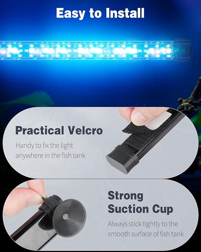 Pawfly 6.5 W Aquarium LED Light 12 Inch 24/7 Fish Tank Light - Image 6