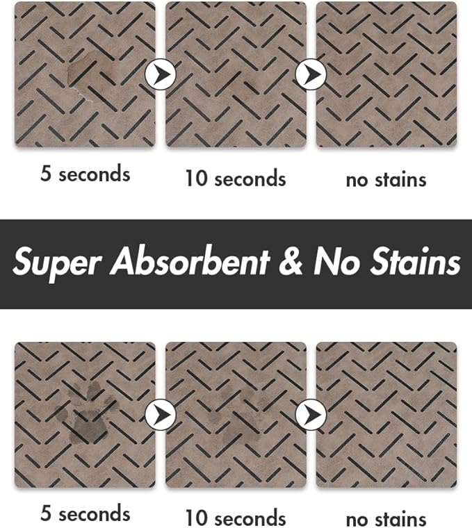 MontVoo-Absorbent Pet Feeding Mat-No Stains Pet Mat - Image 2