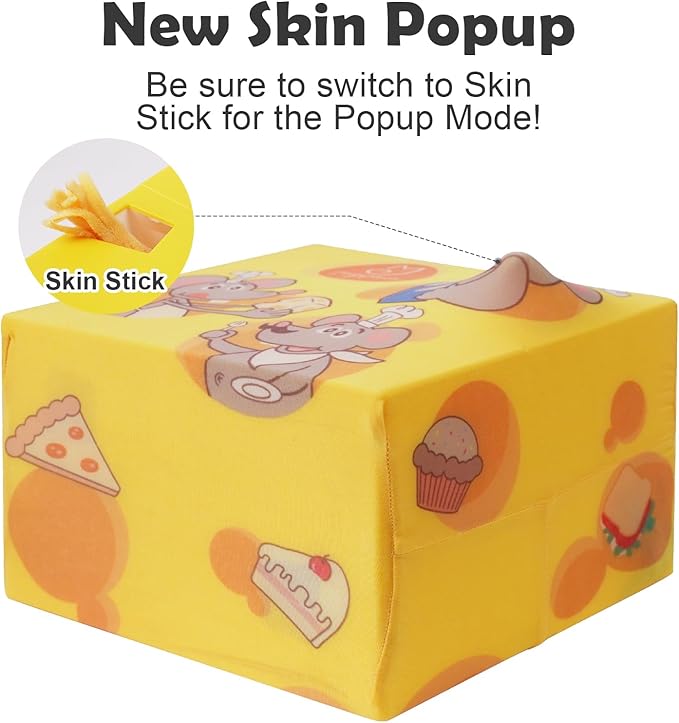 Migipaws MigiBox Cat Toy with PopSkin, Interactive Kitten Toy - Image 3