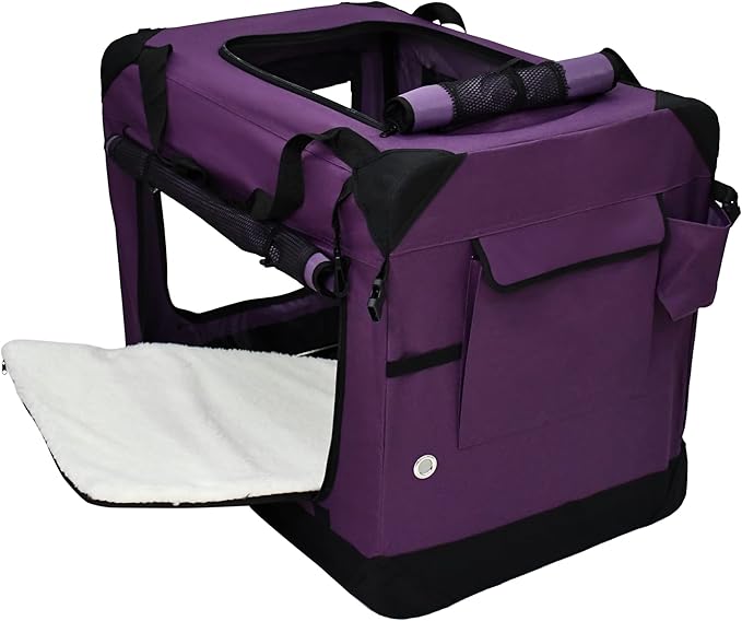 EliteField 4-Door Folding Soft Dog Crate - Image 3