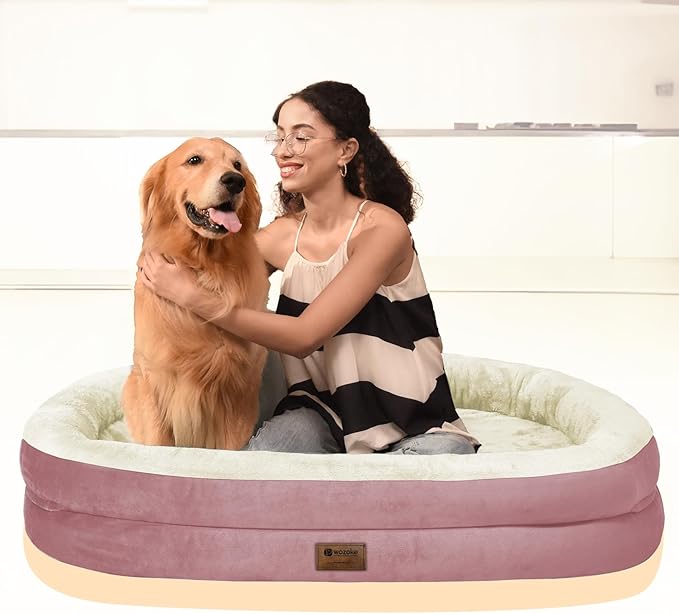 Orthopedic Jumbo Dog Bed for Extra Large Dogs, Giant Waterproof Dog Bed for - Image 7