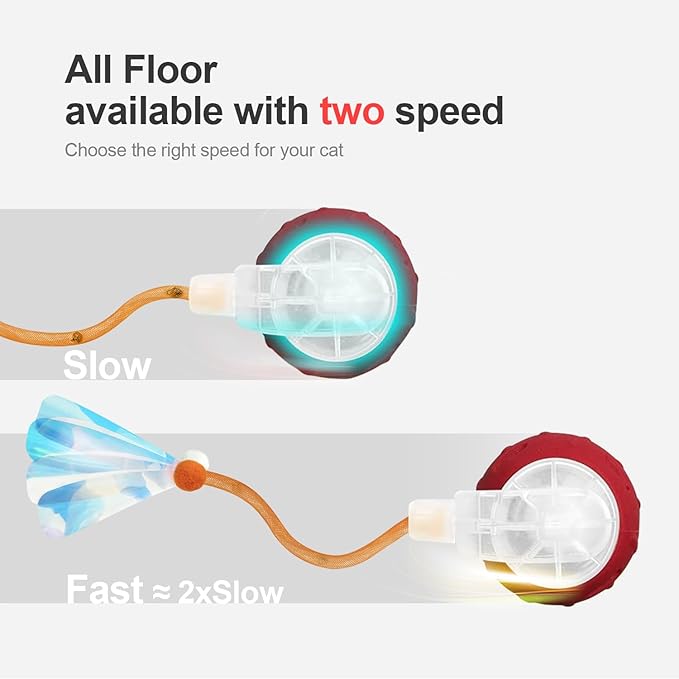 Jkanti Interactive Cat Toys for Indoor Cats, The 3rd Generation Agile Moving - Image 3