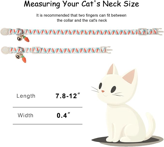 2 Pack Cute Cat Collars - Image 4