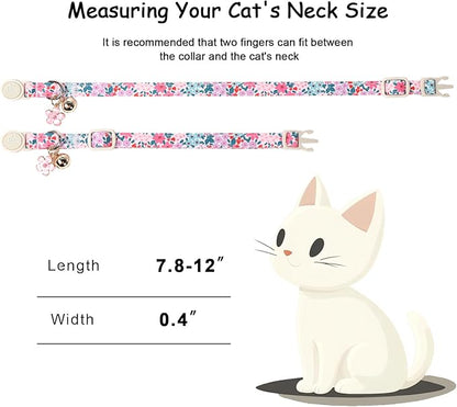 2 Pack Cotton Cat Collars - Image 4