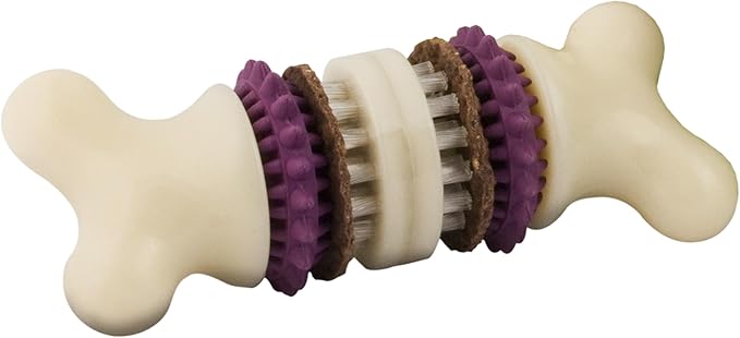 PetSafe Busy Buddy Bristle Bone, Helps Keep Your Dog's Teeth Clean, by PetSafe