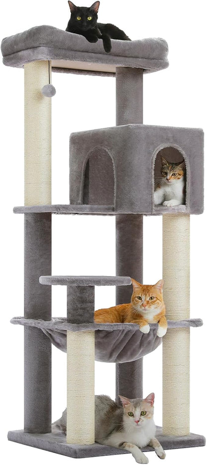 MUTTROS Large Cat Tree with Reinforced Scratching Posts by MUTTROS