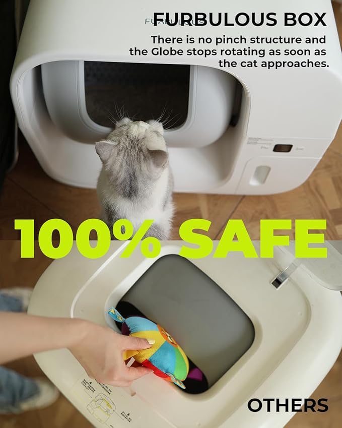 Furbulous True Odor-Free Automatic Cat Litter Box - Image 4
