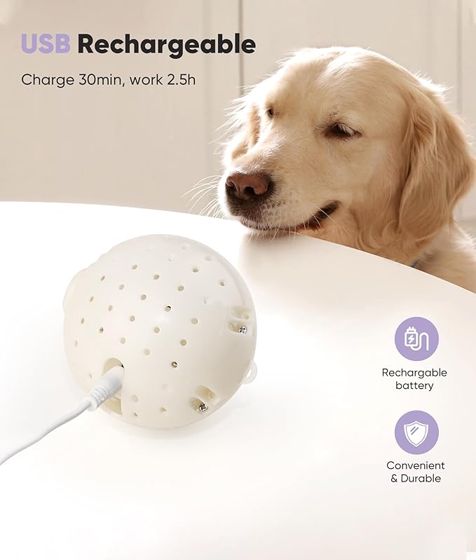 Petbobi Interactive Dog Toys Ball, USB Rechargeable Moving Dog Toy - Image 6