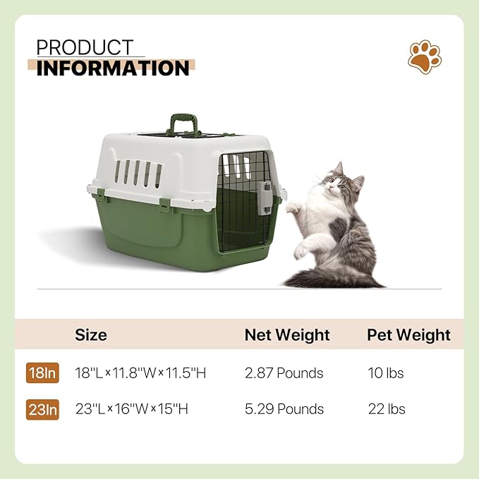 Athena Collection 22" Hard-Sided Travel Pet Carrier - Image 3