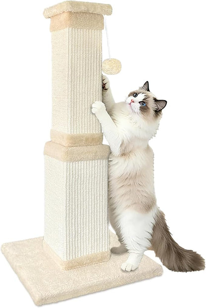 Cat Scratching Post for Large Cats, Cat Scratcher for Indoor Cats Adults by AGYM