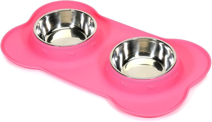 AsFrost Dog Food Bowls Stainless Steel Pet Bowls & Dog Water Bowls by AsFrost