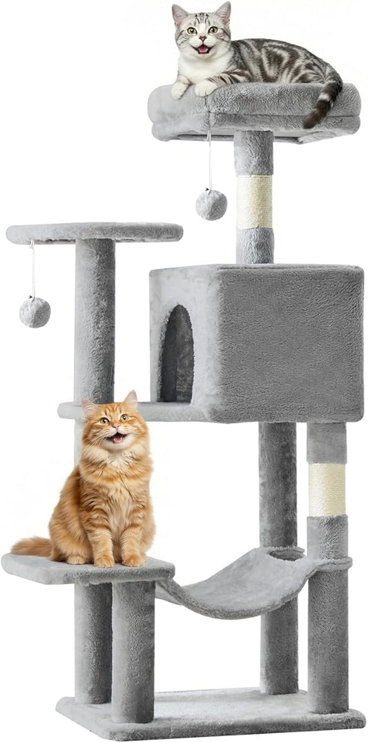 DUMOS Small 44 Inch Cat Tree Tower, Cat Climbing Tower by DumosLifestyle