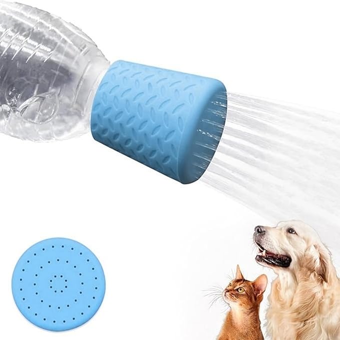 Portable Outdoor Shower for Dogs Bottle Attachment Outdoor Sprayer Accessory by Unknown