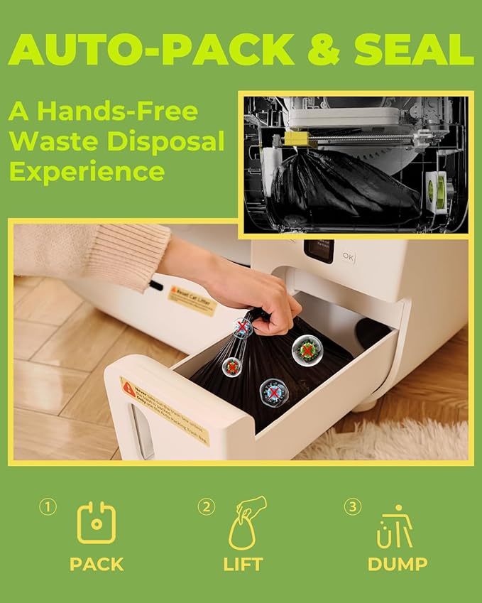 Furbulous True Odor-Free Automatic Cat Litter Box - Image 2