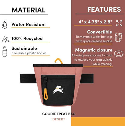OllyDog Goodie Treat Bag, Dog Treat Pouch, Waist Belt Clip - Image 7